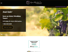 Tablet Screenshot of niagaravintagewinetours.com